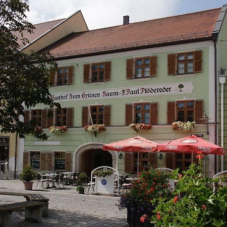 Hotel Zum Grunen Baum 플라틀링 외부 사진
